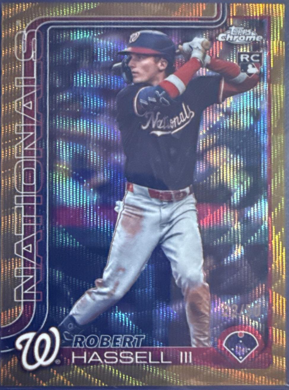 Robert Hassell III [Gold Wave Refractor] #USC154