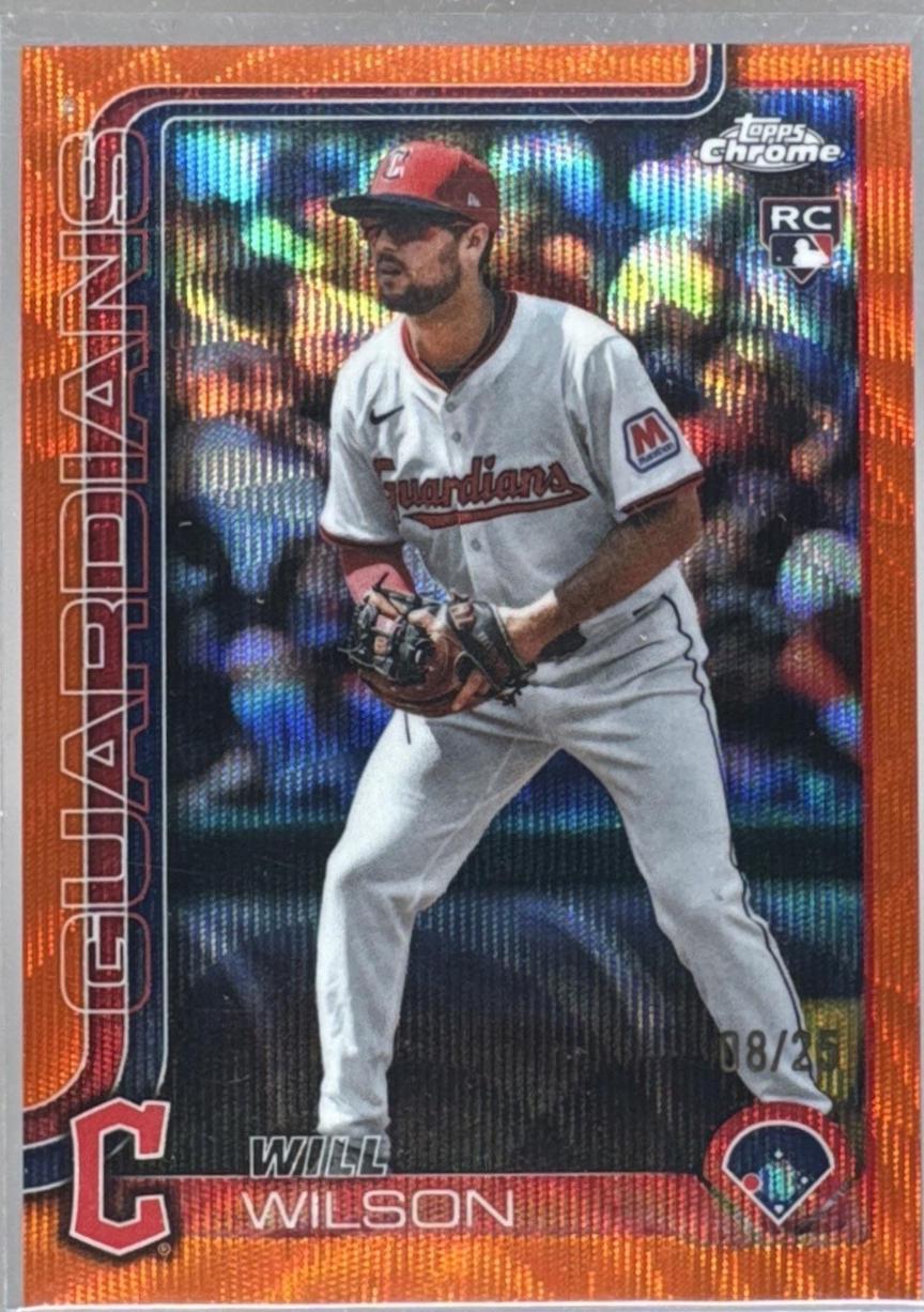 Will Wilson [Orange Wave Refractor] #USC187