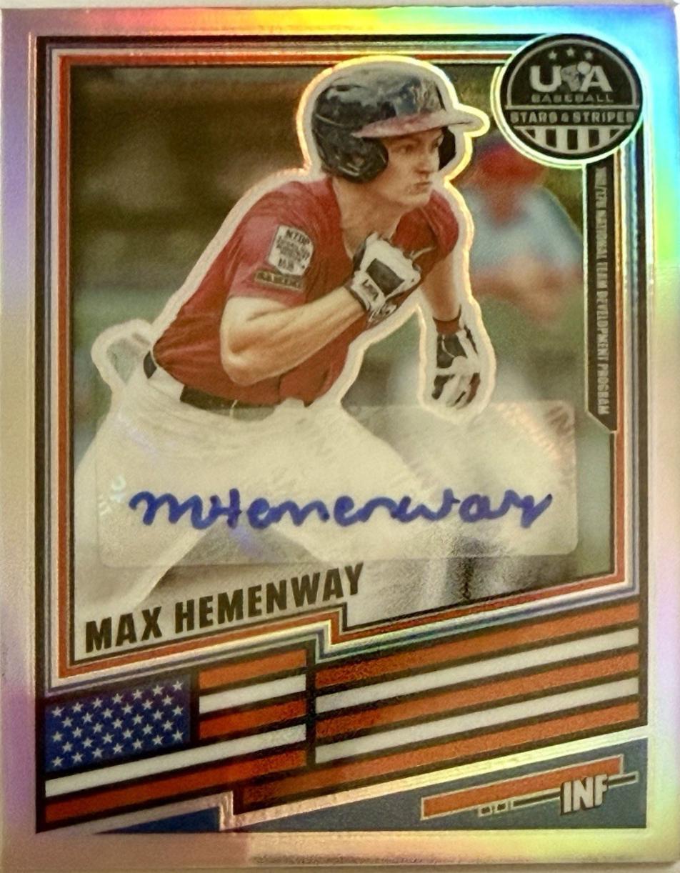 Max Hemenway [Signature] #152