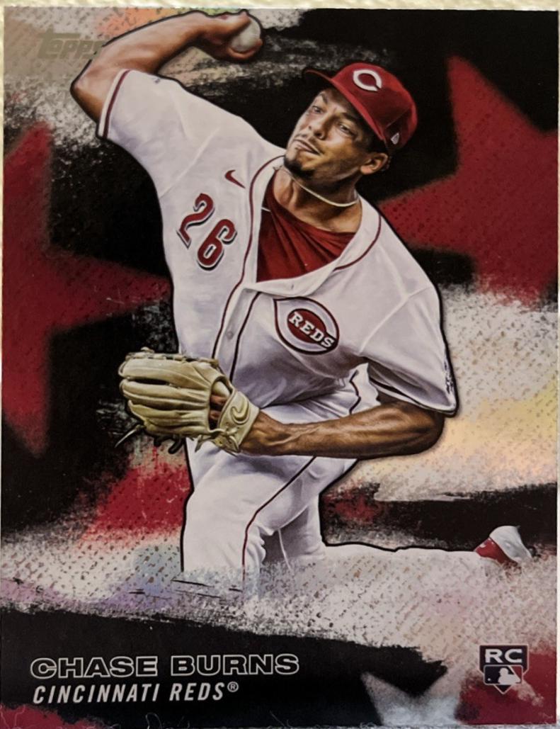 Chase Burns [Crackleboard Foil] #SMLB-27