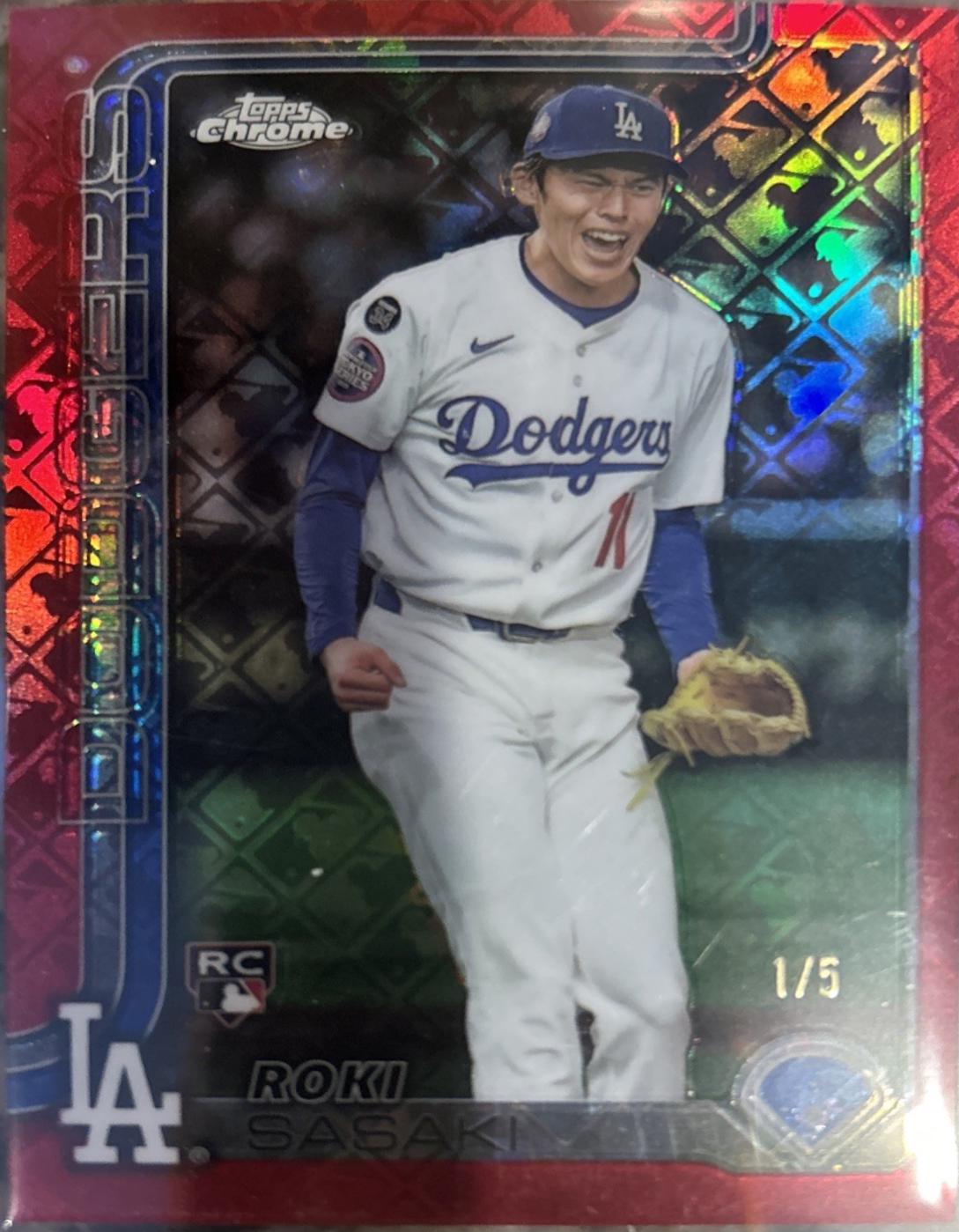 Roki Sasaki [Red Refractor Image Variation] #217