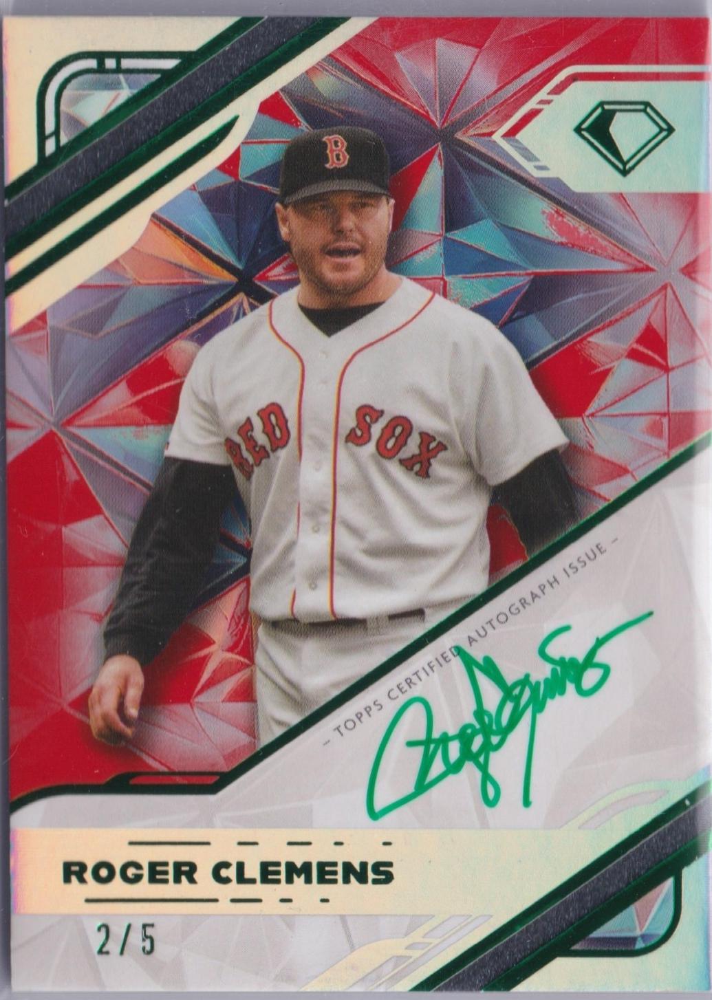 Roger Clemens [Green Ink Red] #WPA-RC