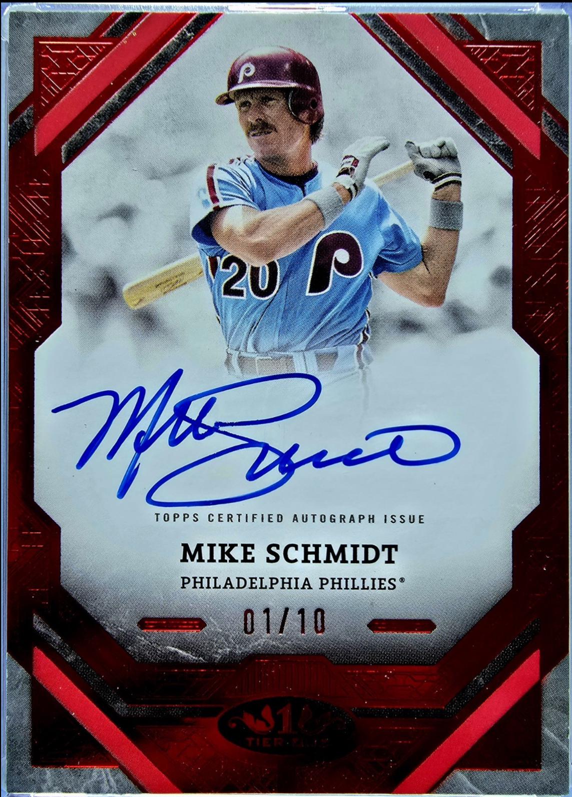 Mike Schmidt [Red Foil] #T1A-MSC