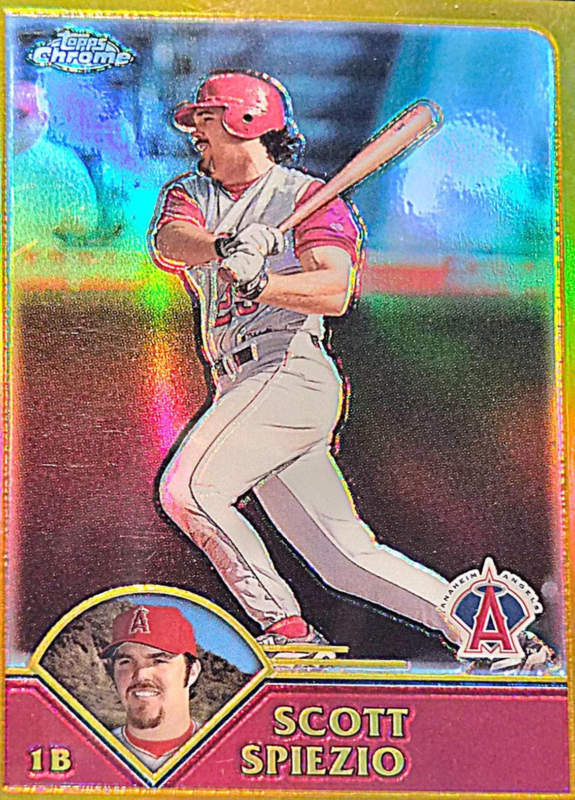 Scott Spiezio [Gold Refractor] #407