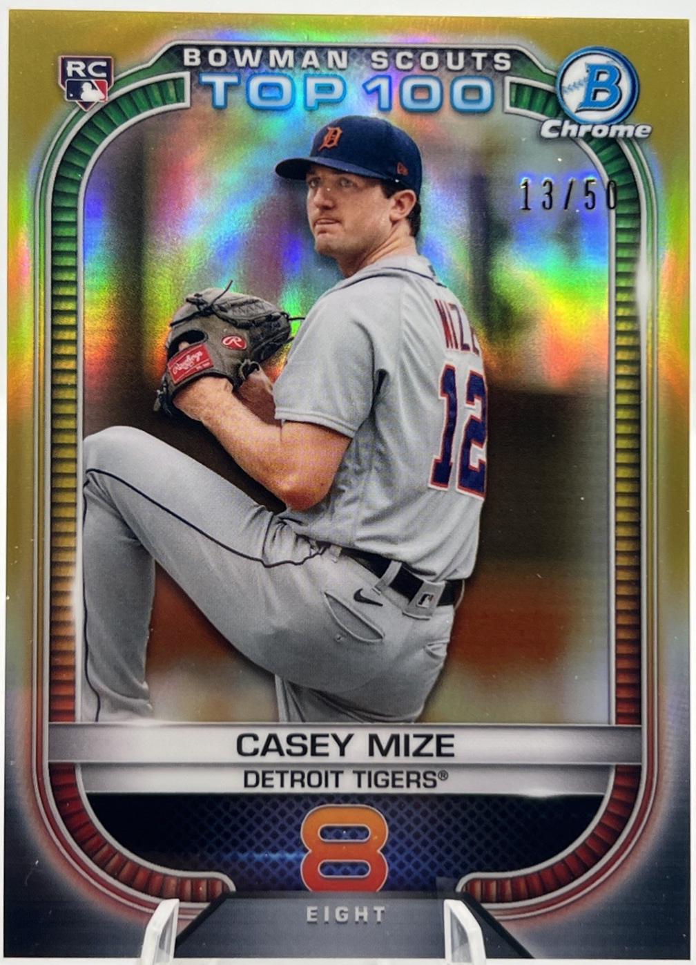 Casey Mize [Gold] #BTP-8