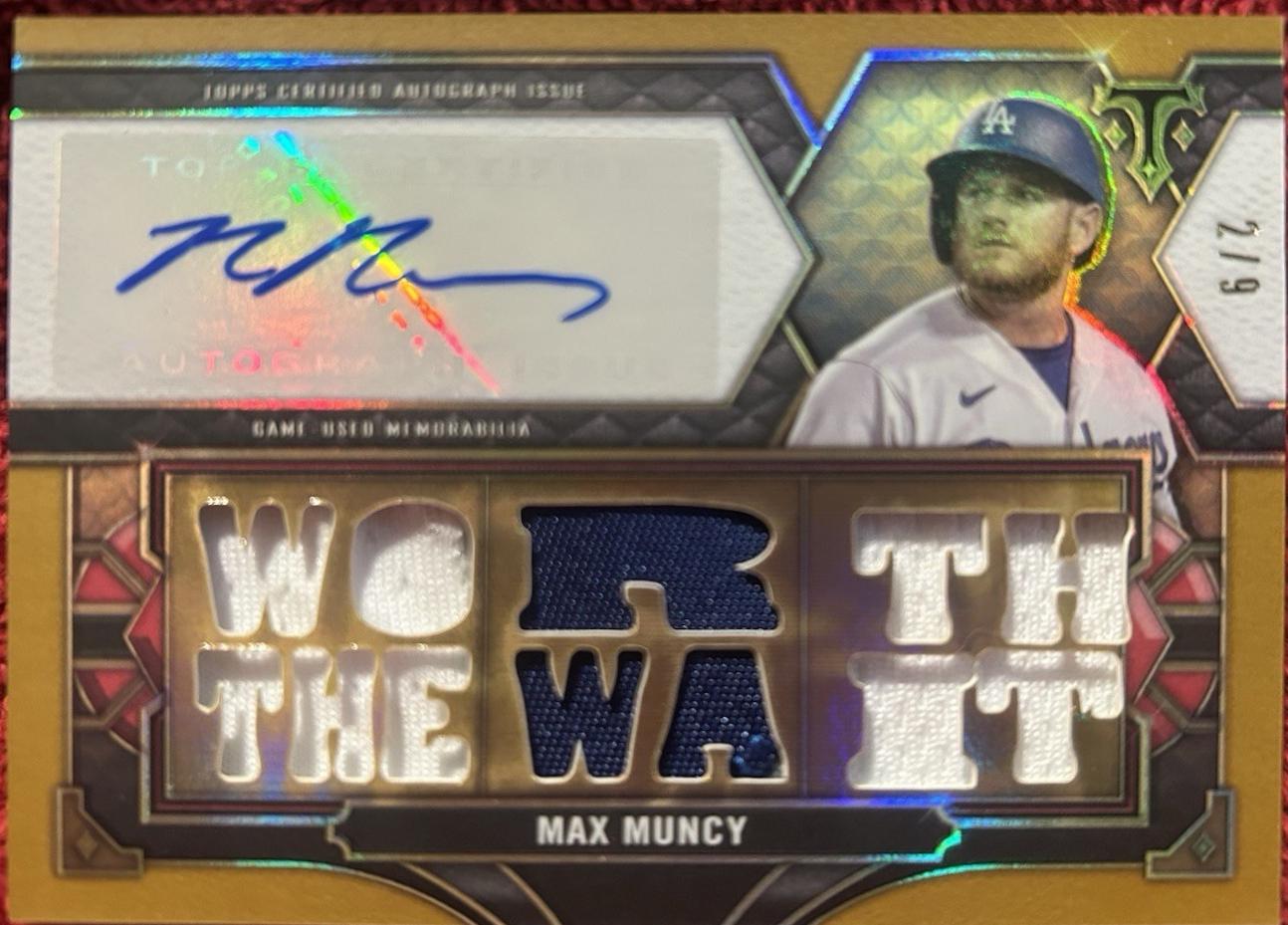 Max Muncy [Gold] #TTAR-MMU2