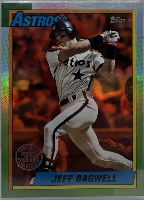 Jeff Bagwell [Orange Crackle Foil] #U90-27