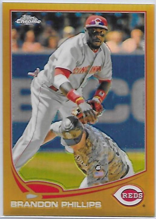 Brandon Phillips [Gold Refractor] #167