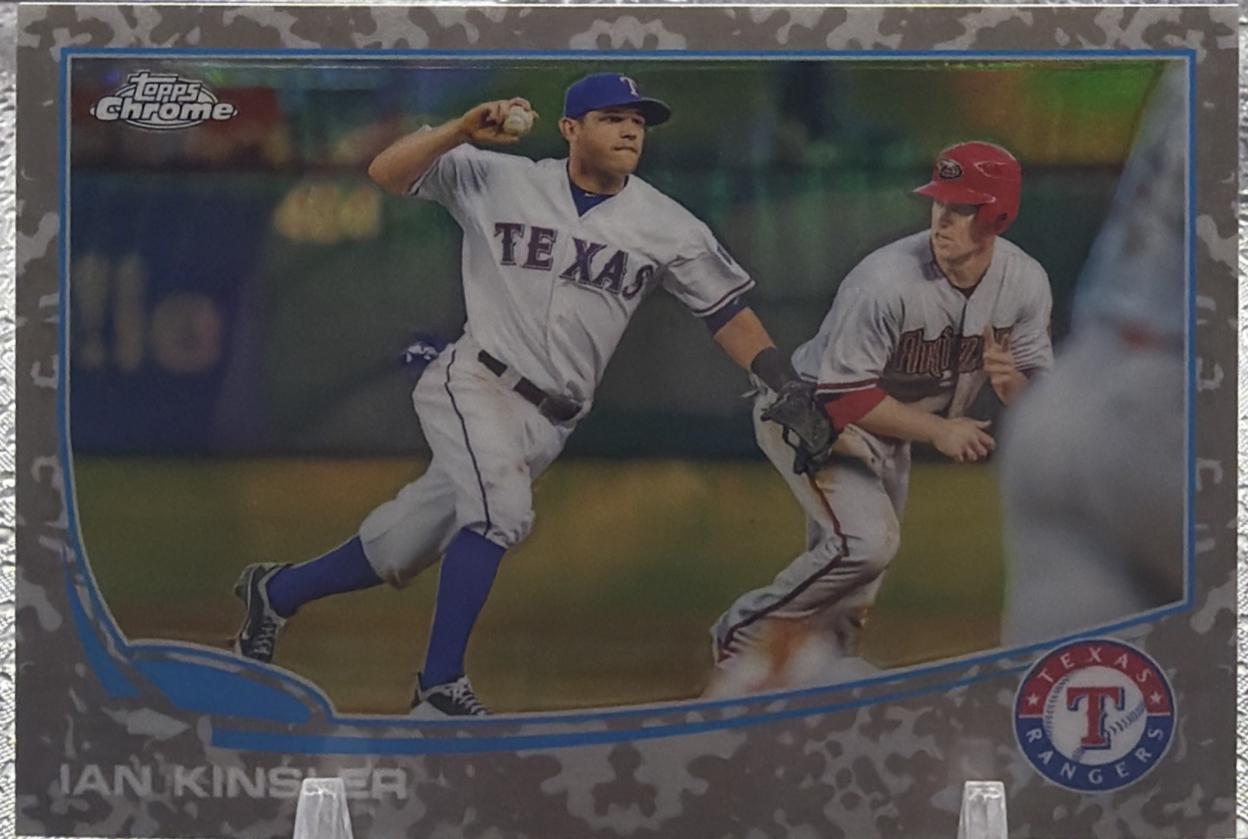 Ian Kinsler [Camo Refractor] #160