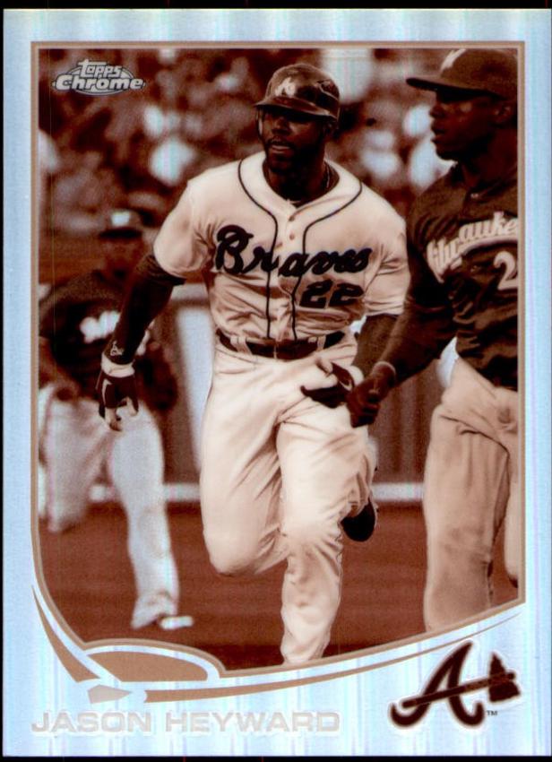 Jason Heyward [Sepia Refractor] #6