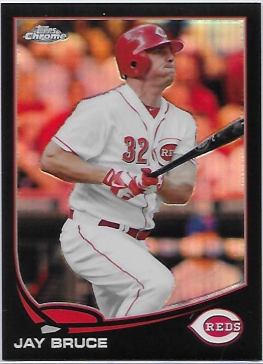 Jay Bruce [Black Refractor] #109