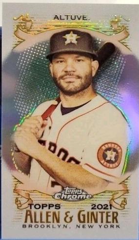 Jose Altuve [Mini Orange Refractor] #16