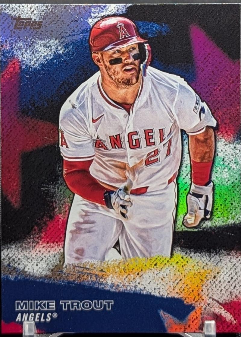 Mike Trout [Crackleboard Foil] #SMLB-7