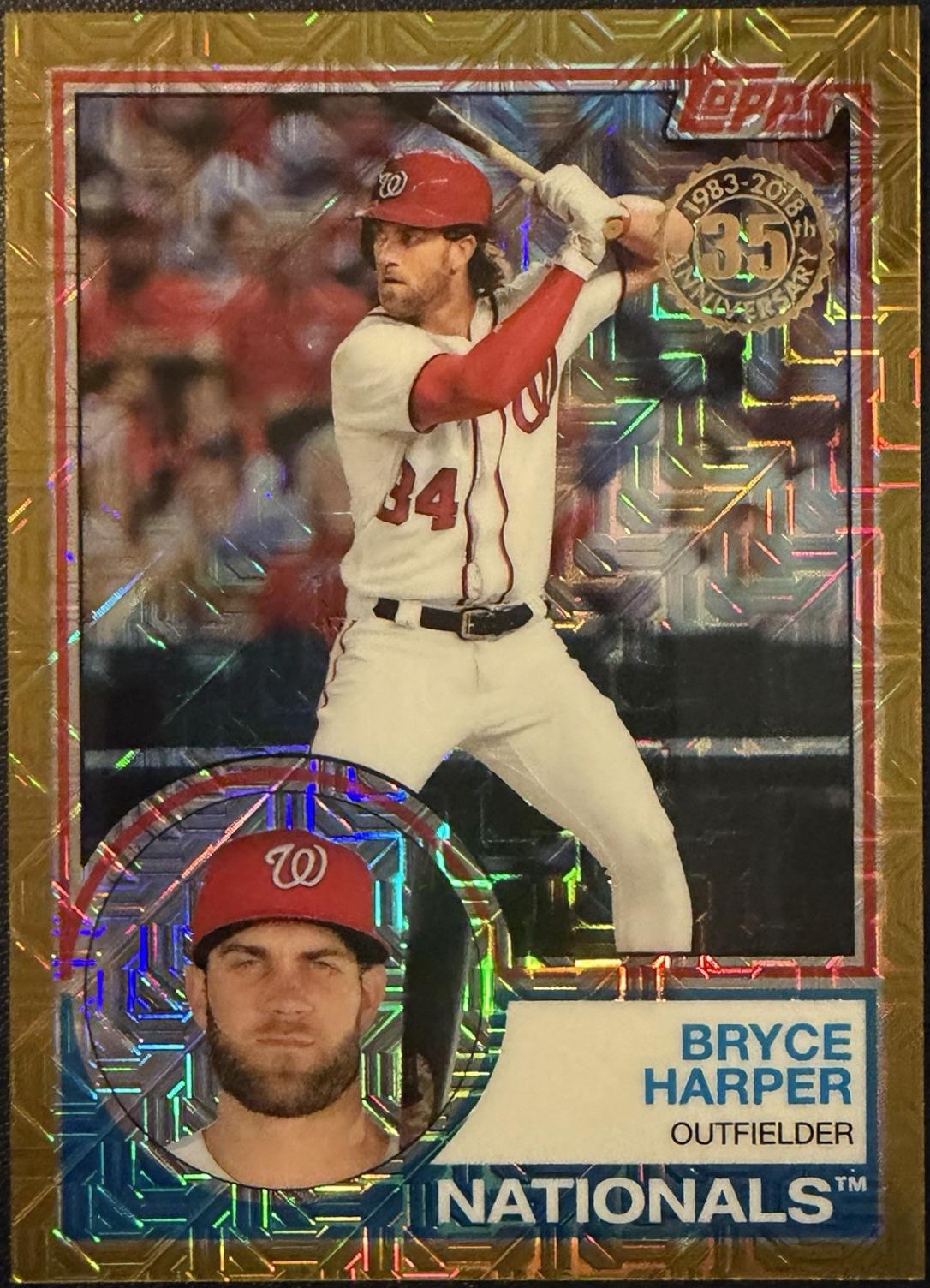 Bryce Harper [Gold Refractor] #40