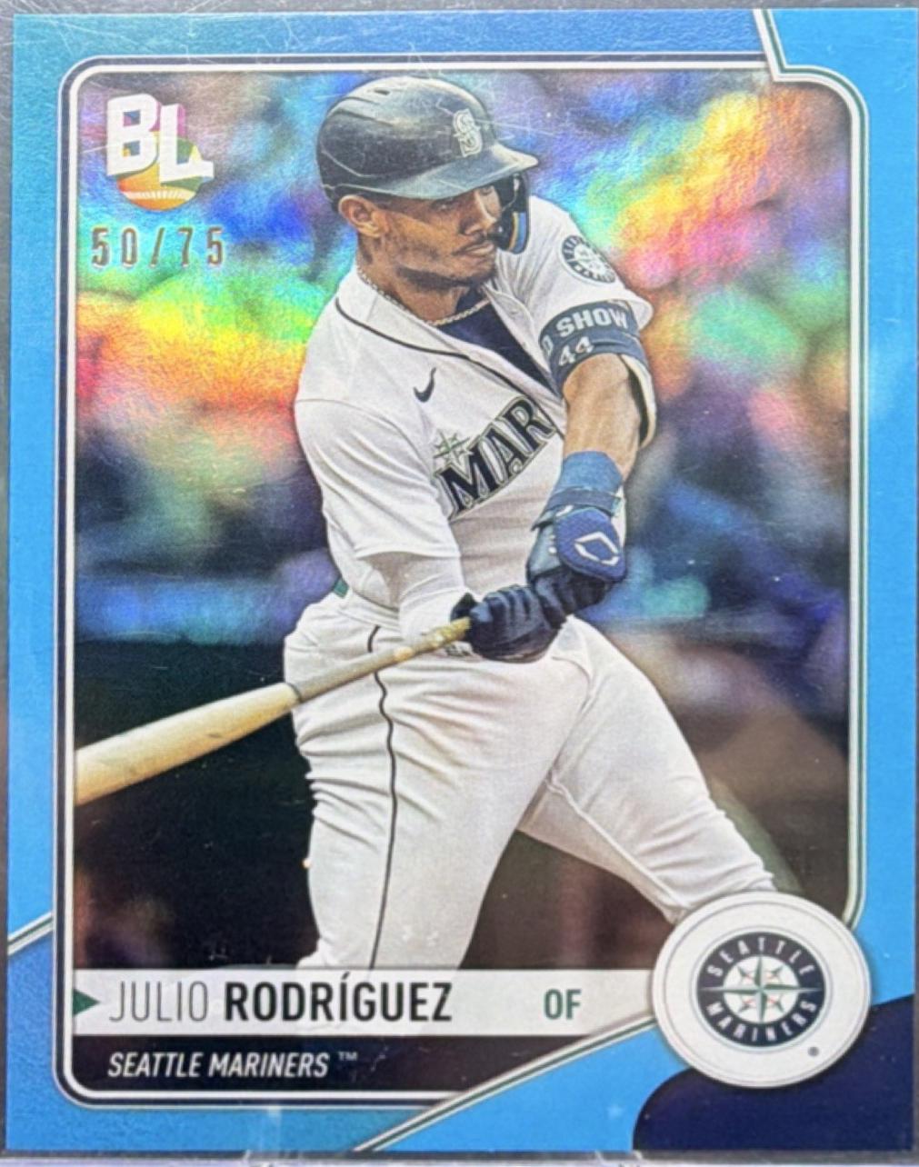 Julio Rodriguez [Blue] #WR-43