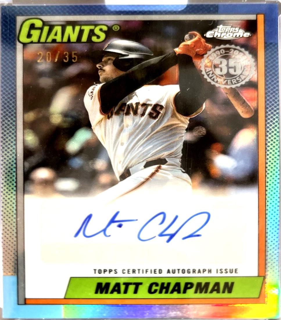 Matt Chapman #90CUA-MC