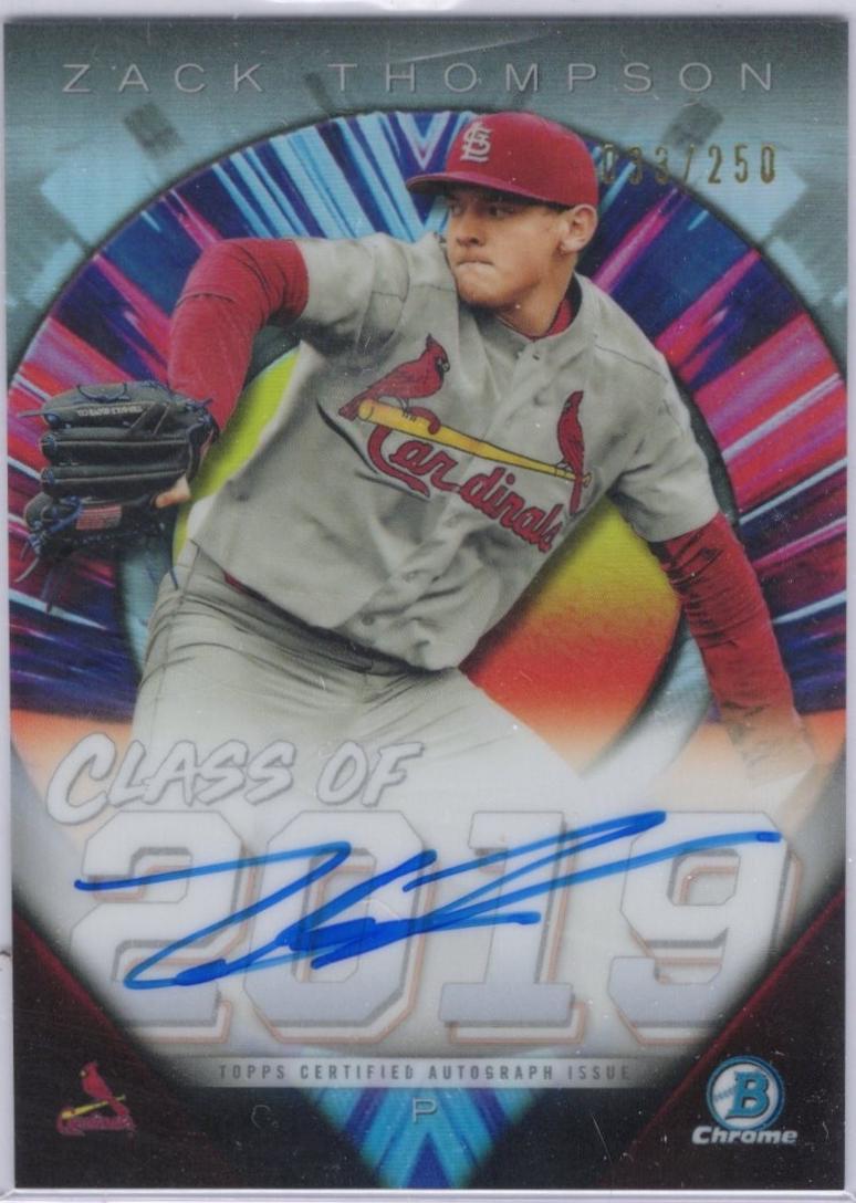 Zack Thompson [Gold Refractor] #ZT