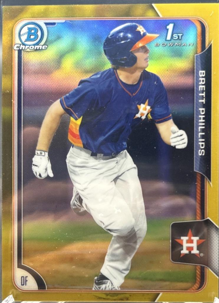 Brett Phillips [Gold Refractor] #BCP137