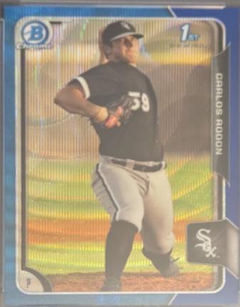 Carlos Rodon [Blue Wave Refractor] #BCP150