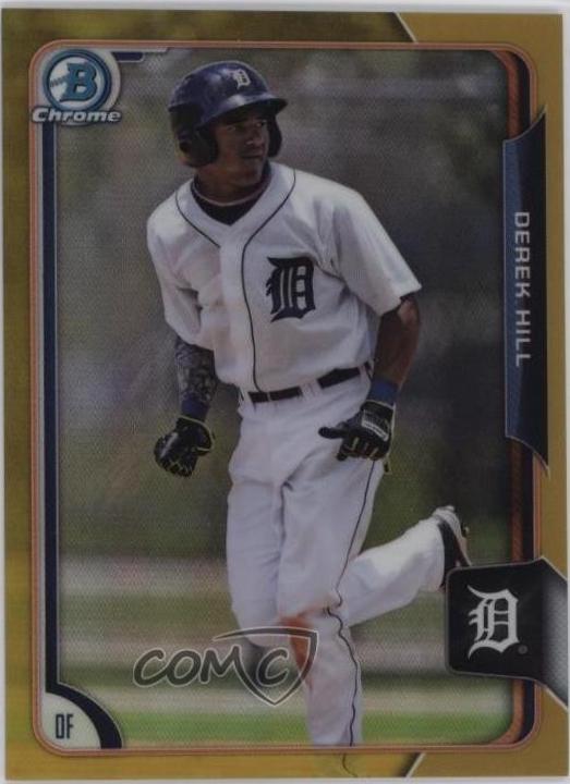 Derek Hill [Gold Refractor] #BCP195