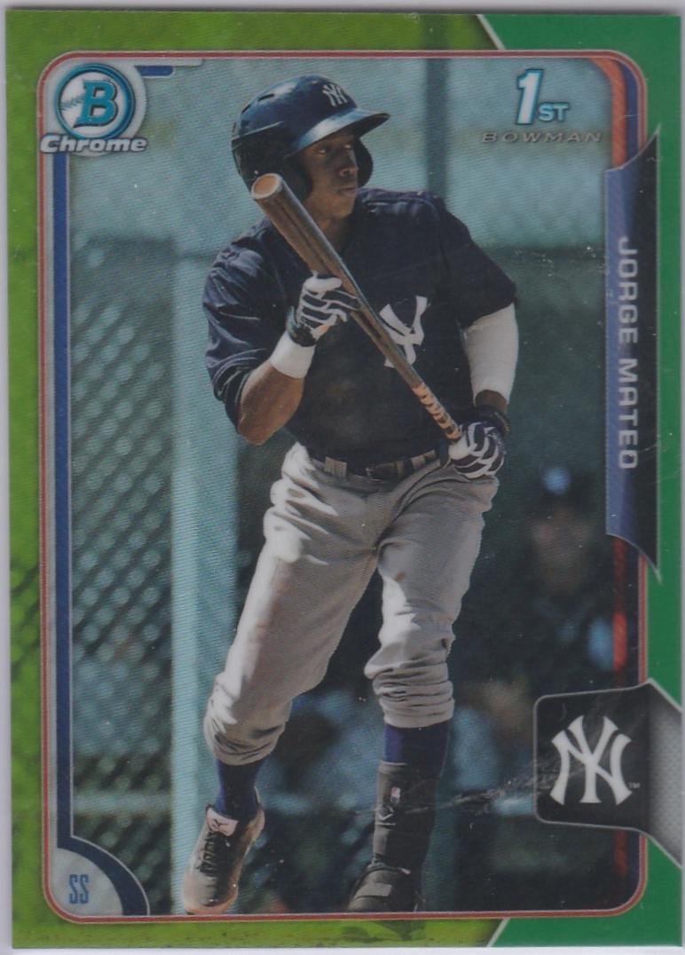 Jorge Mateo [Green Refractor] #BCP87