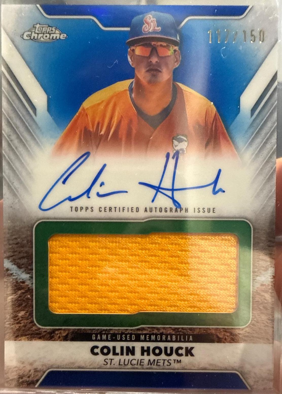 Colin Houck [Blue Refractor] #PDJAR-CH