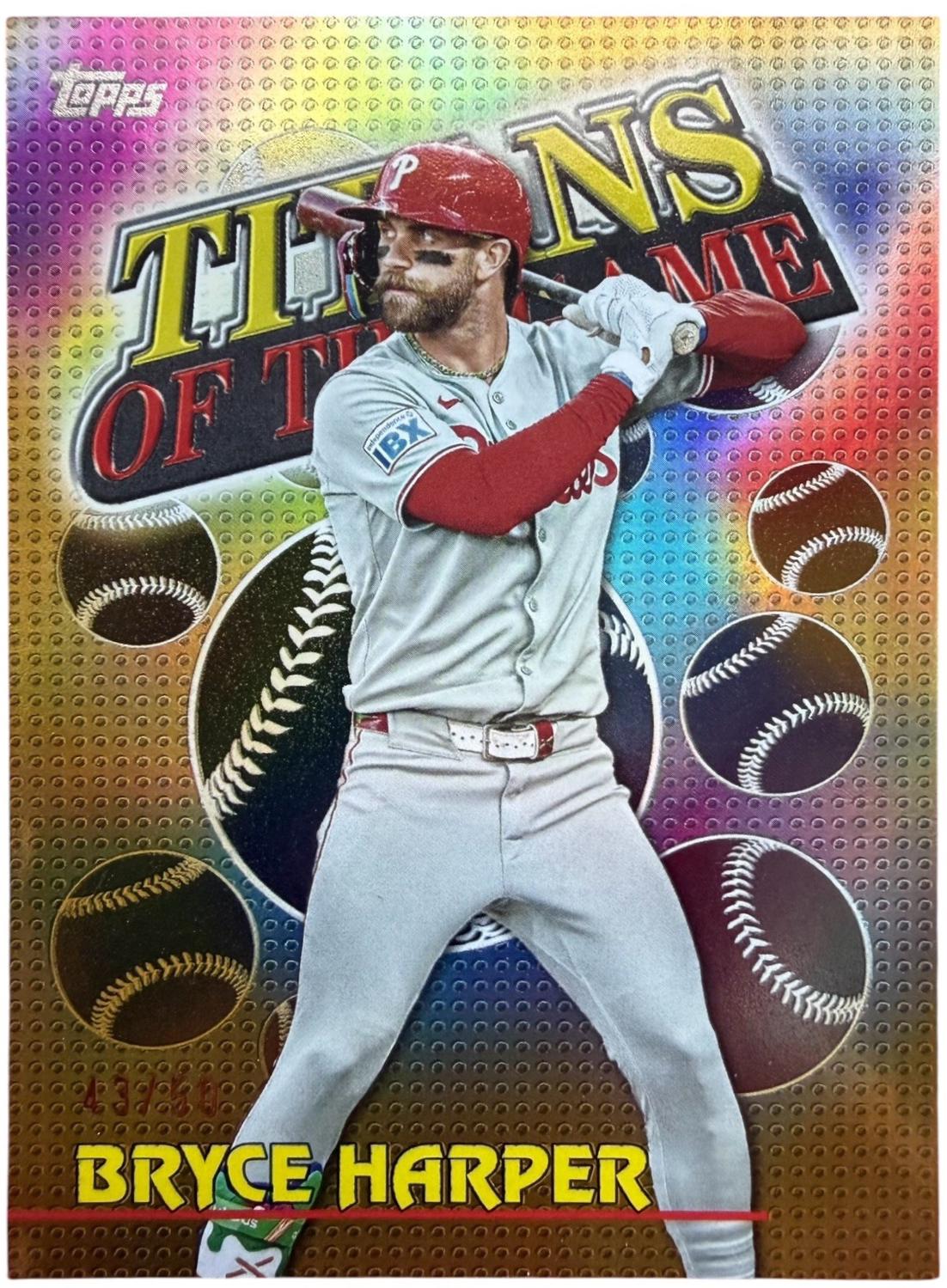 Bryce Harper [Gold Crackleboard Foil] #TOG-18