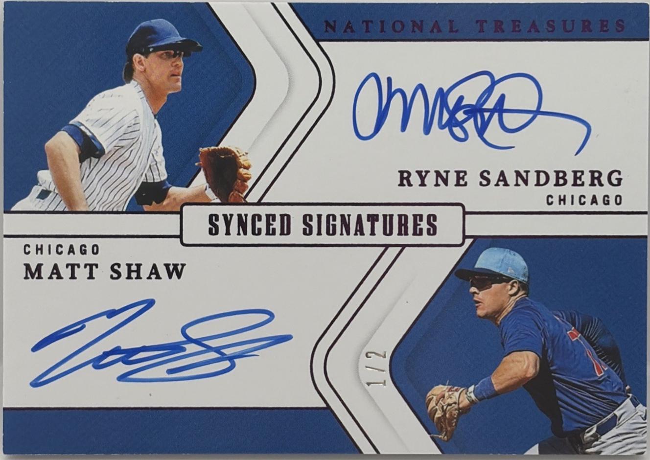 Ryne Sandberg / Matt Shaw [Purple] #9