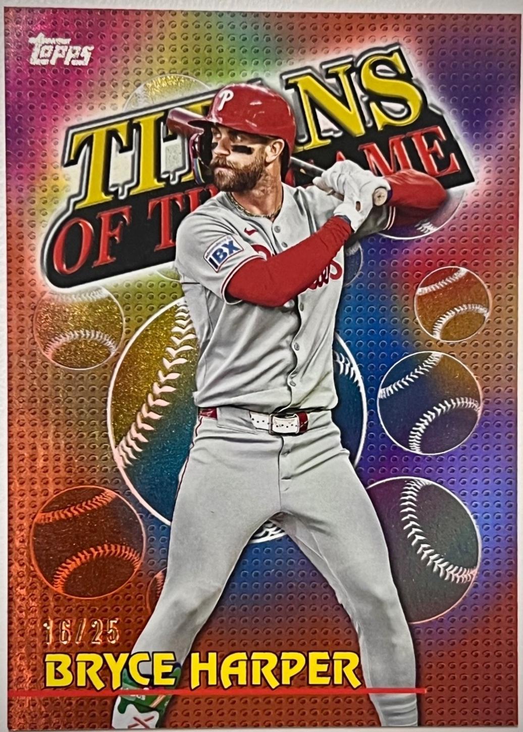 Bryce Harper [Orange Crackleboard Foil] #TOG-18