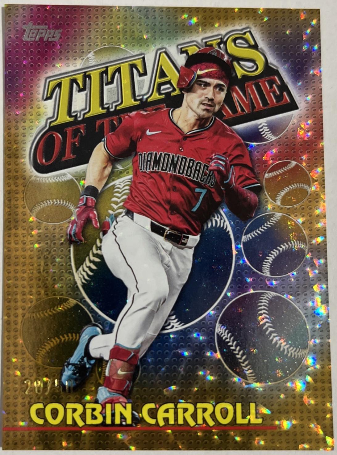 Corbin Carroll [Gold Crackleboard Foil] #TOG-6