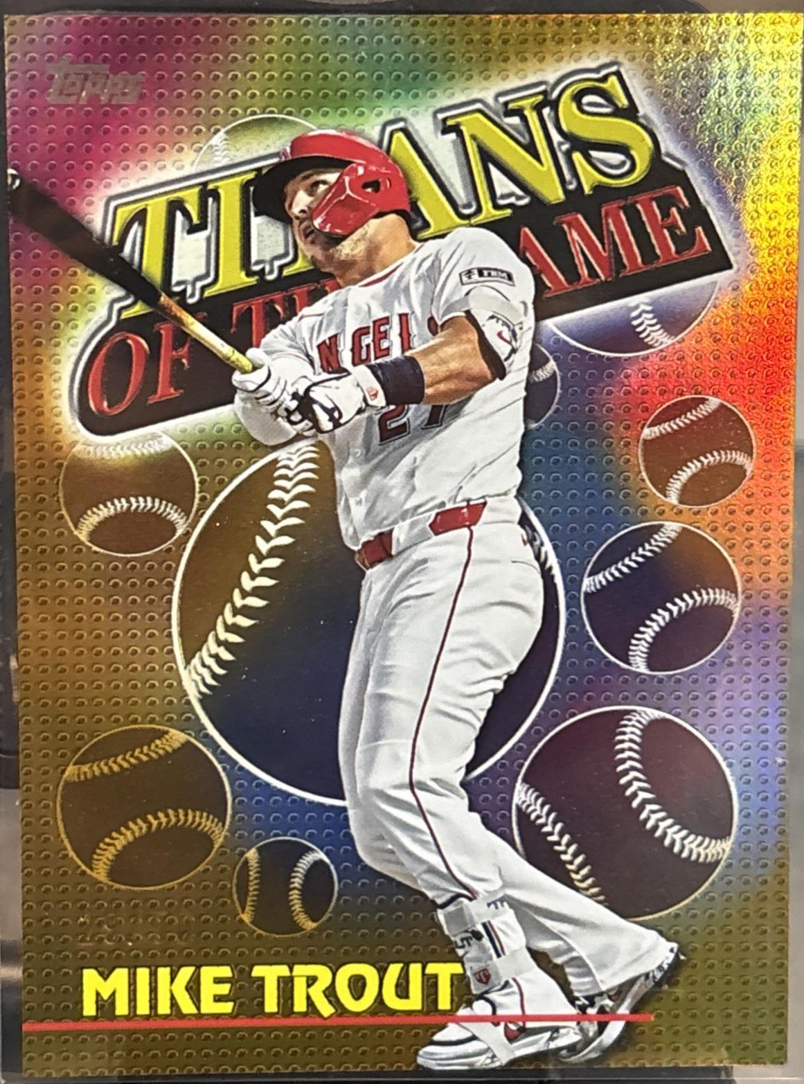 Mike Trout [Gold Crackleboard Foil] #TOG-2