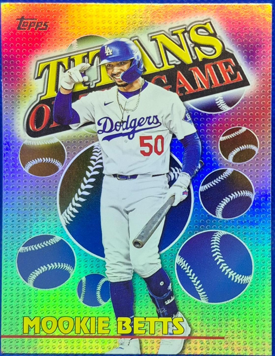 Mookie Betts [Crackleboard Foil] #TOG-8
