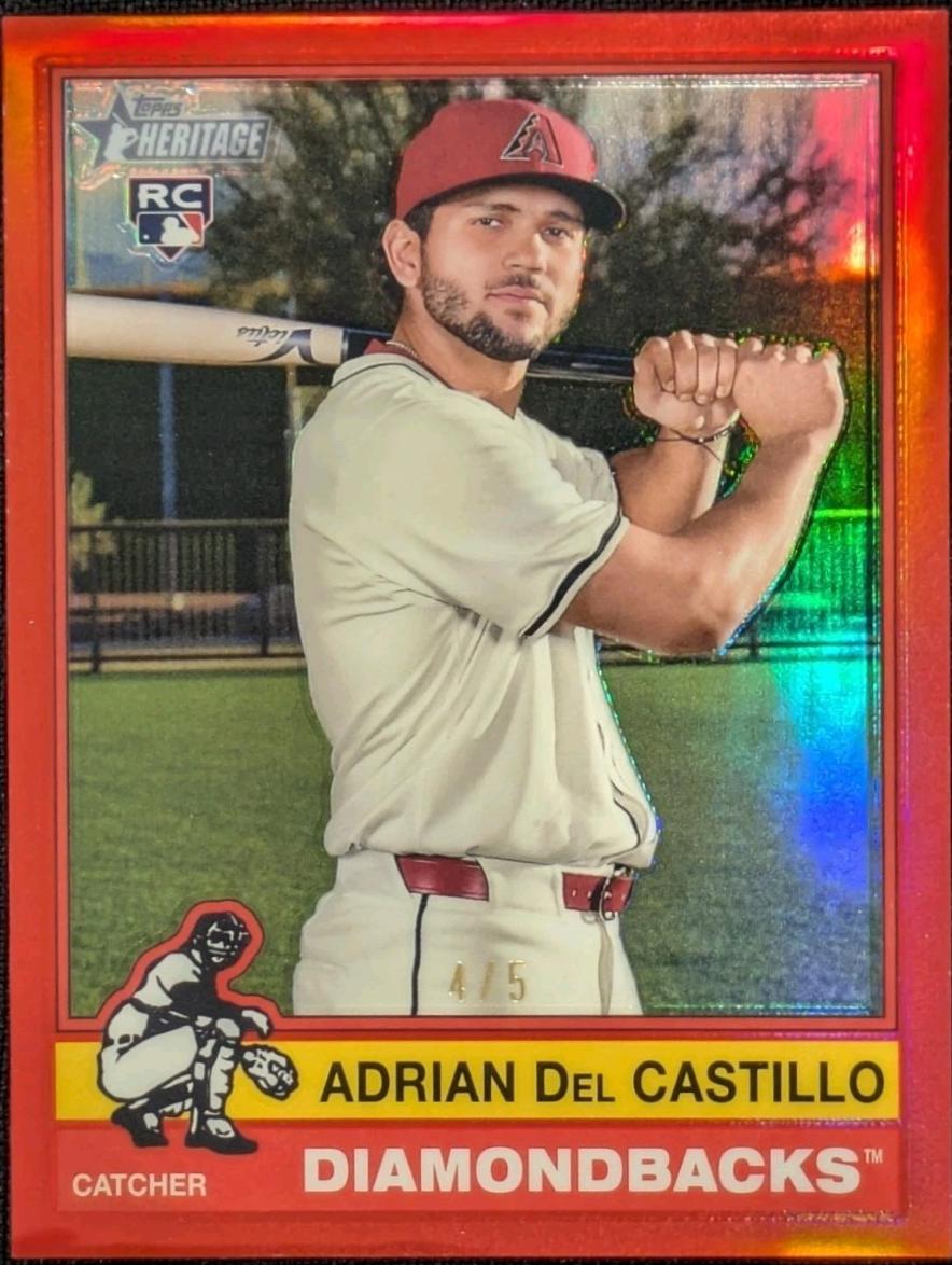 Adrian Del Castillo [Red Chrome Variation] #270