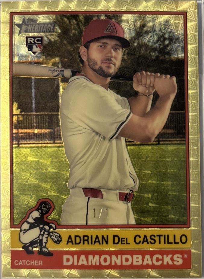 Adrian Del Castillo [Superfractor Chrome Variation] #270