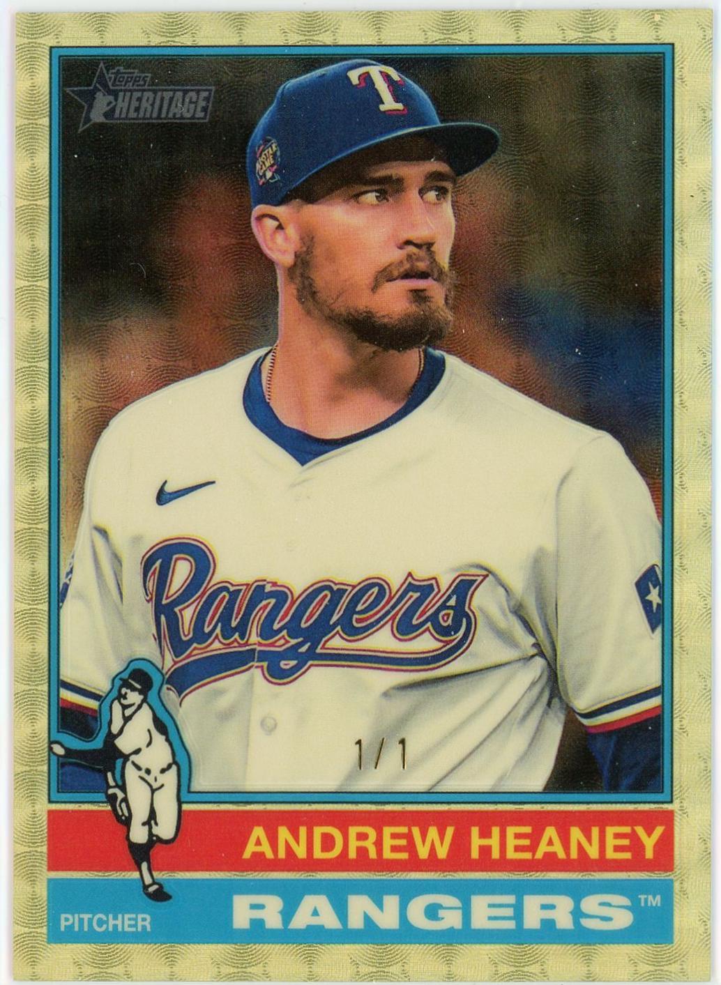 Andrew Heaney [Superfractor Chrome Variation] #55