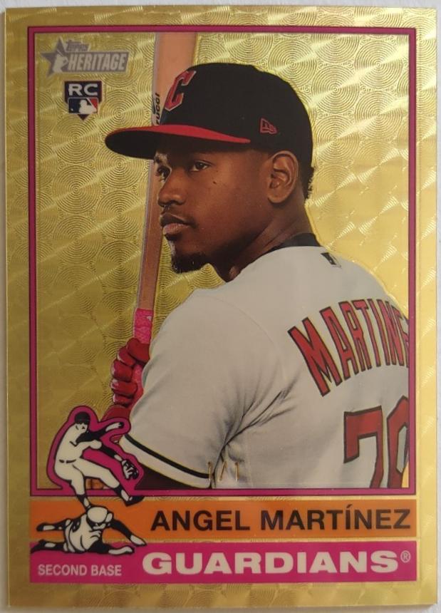 Angel Martinez [Superfractor Chrome Variation] #338