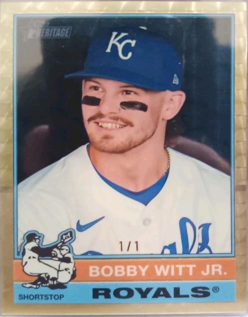 Bobby Witt Jr. [Superfractor Chrome Variation] #92