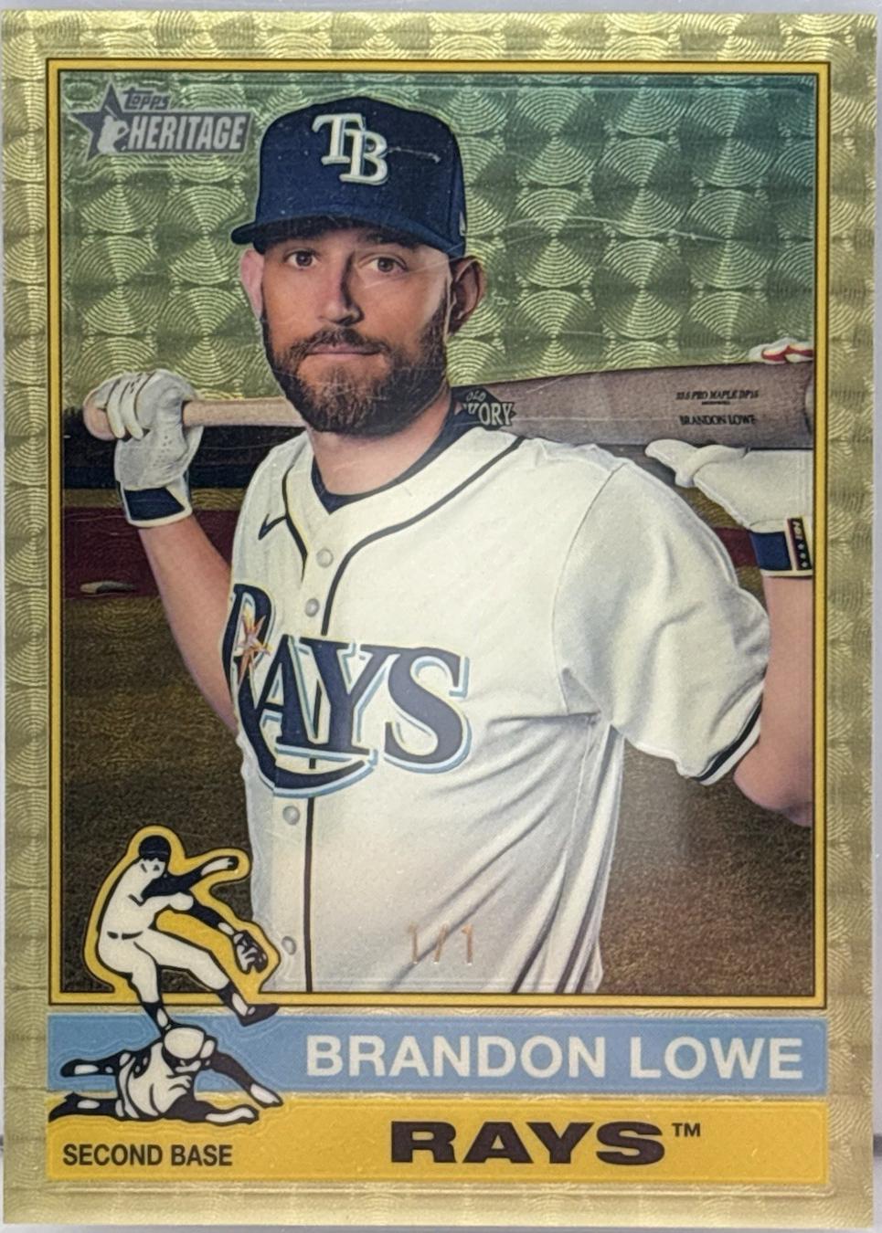 Brandon Lowe [Superfractor Chrome] #488