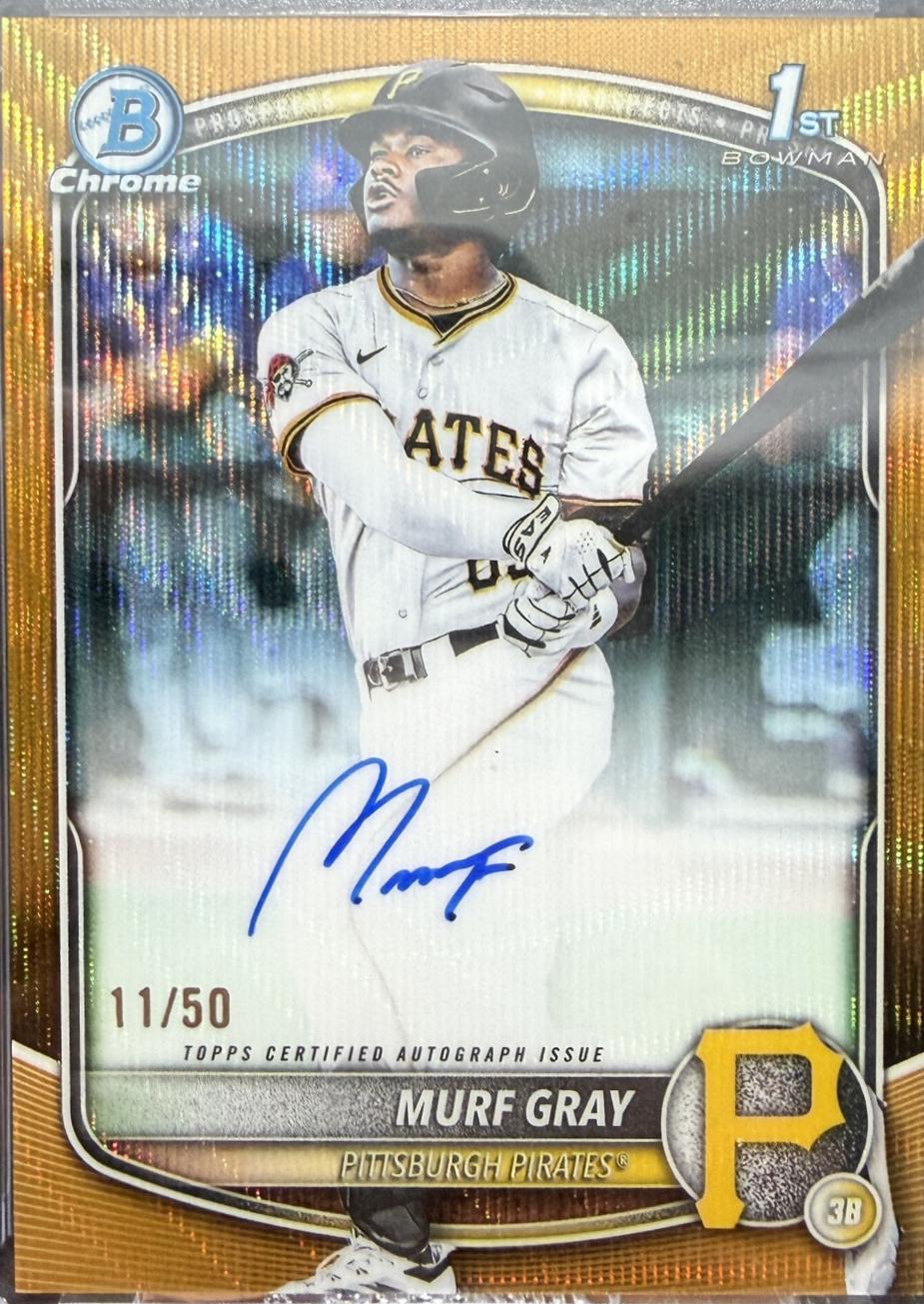 Murf Gray [Gold Wave Refractor] #CPA-MG