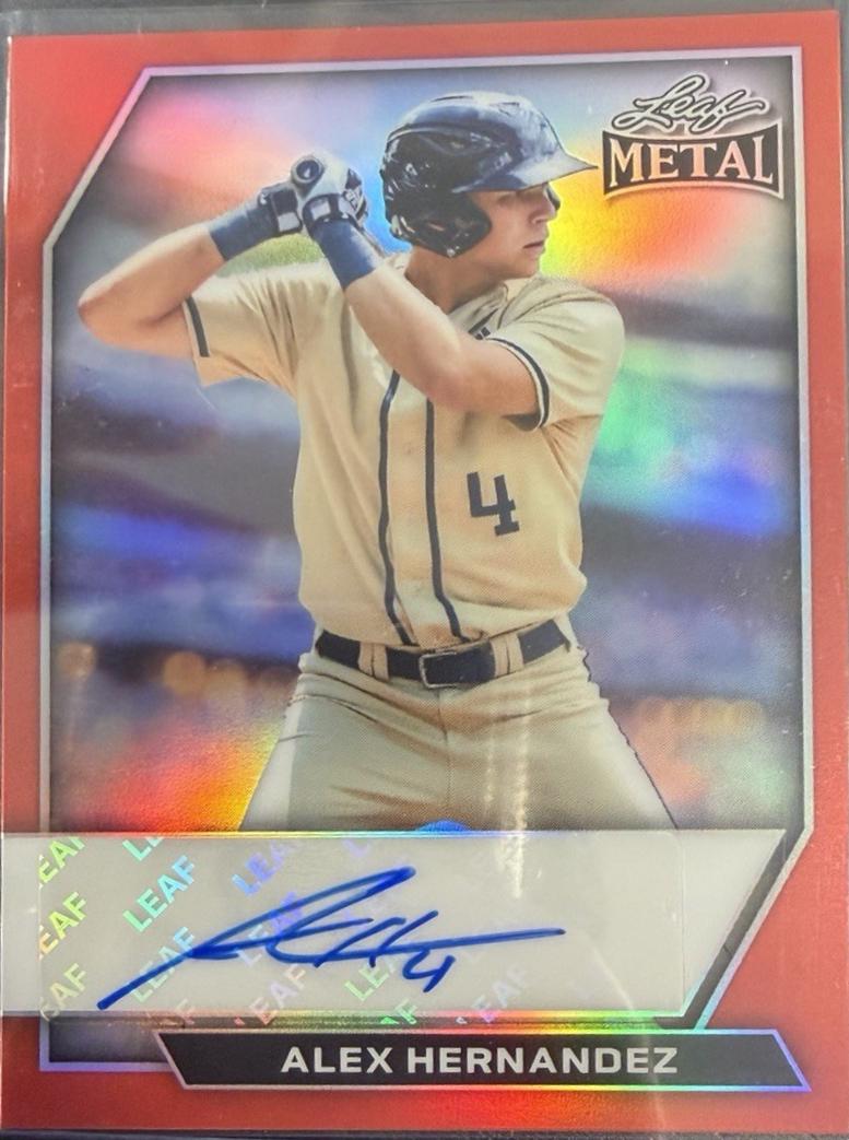 Alex Hernandez [Prismatic Red] #BA-AH1