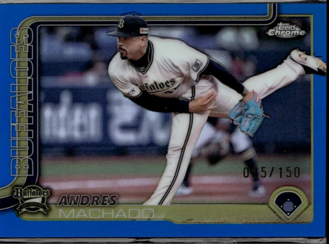 Andres Machado [Blue Refractor] #55