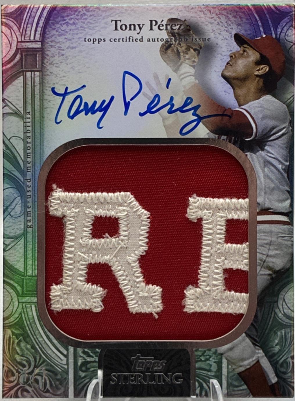 Tony Perez [Silver] #TSAR-TP