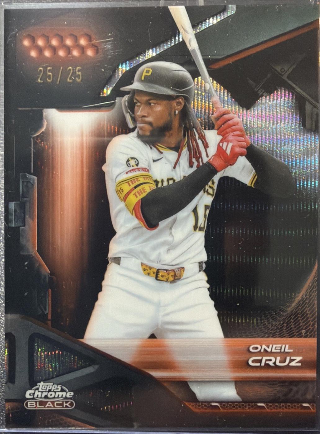 Oneil Cruz [Orange Mini-Diamond Refractor] #197
