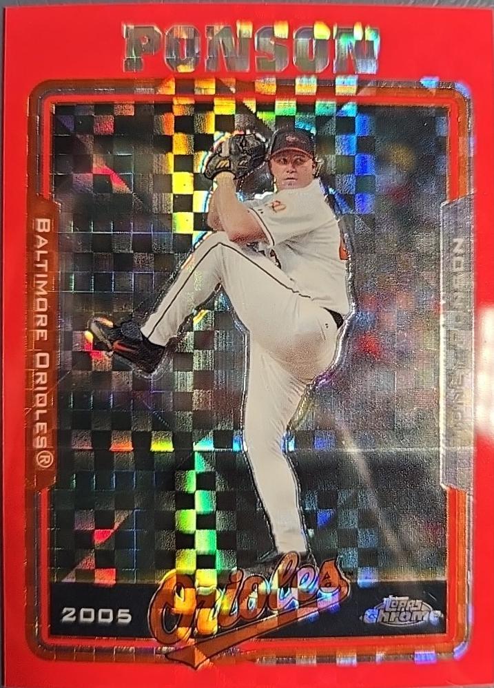 Sidney Ponson [Red X-Fractor] #153