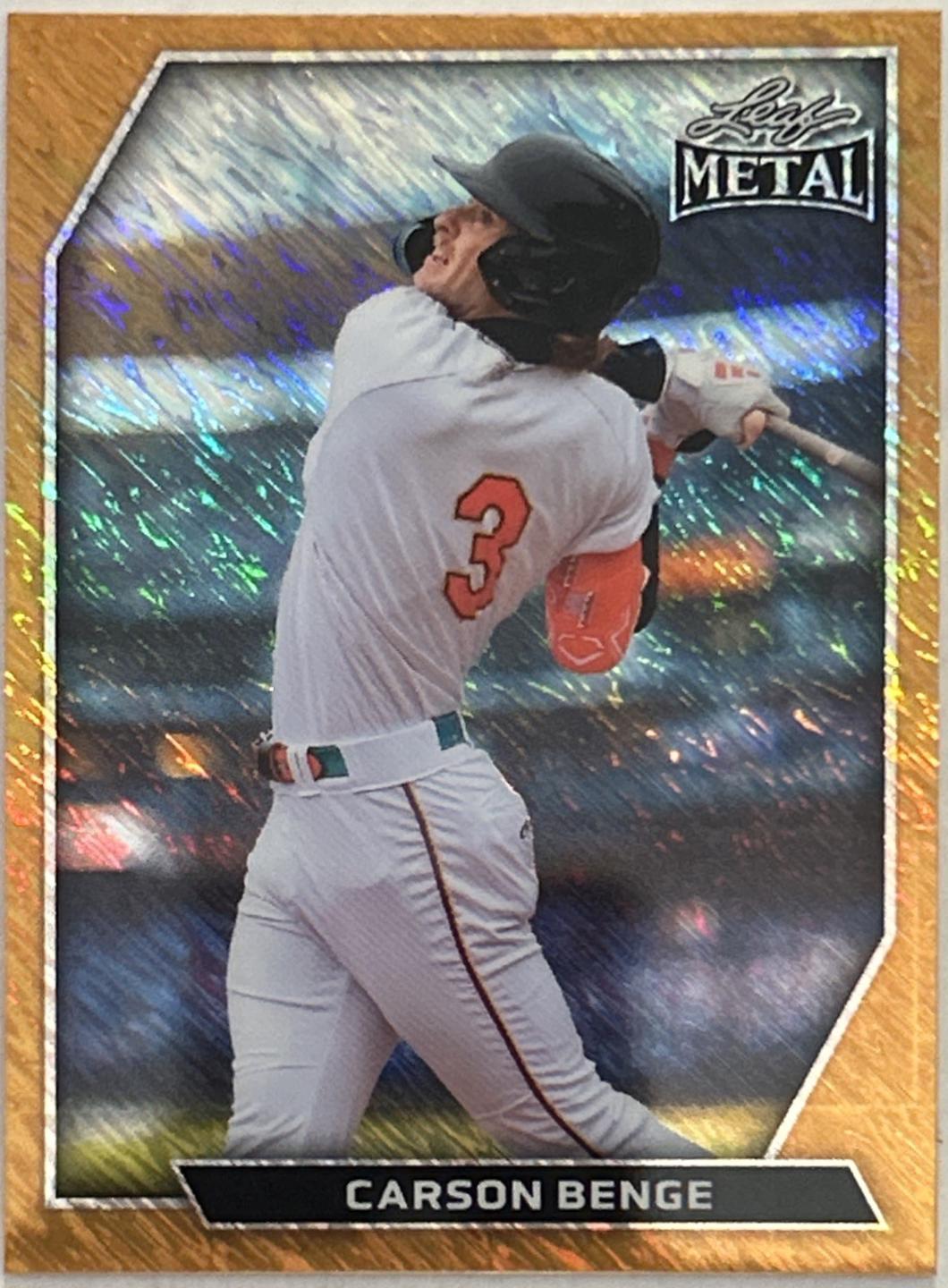 Carson Benge [Shimmer Gold] #41
