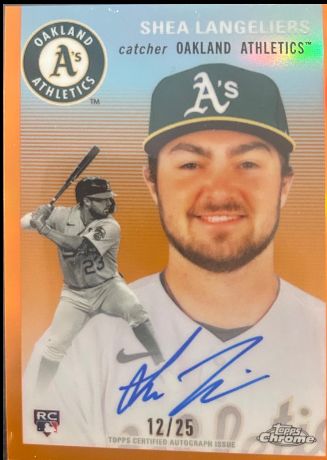 Shea Langeliers [Orange Refractor] #CPA-SL