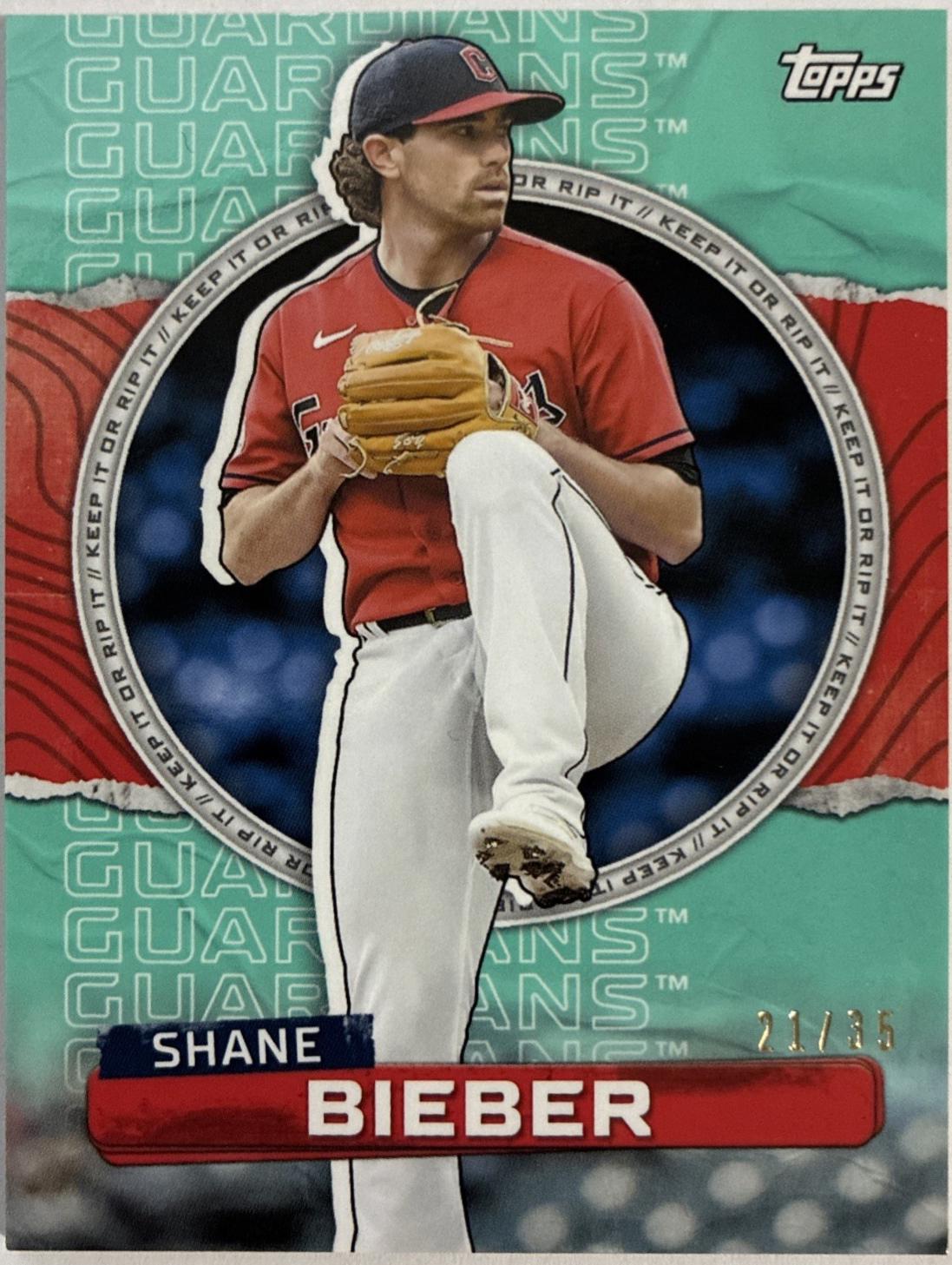 Shane Bieber [Aqua] #40
