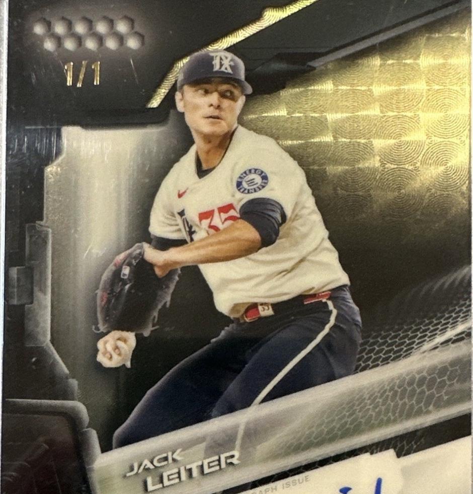 Jack Leiter [Superfractor] #CBA-JLE