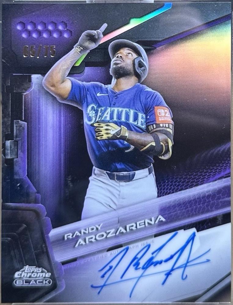 Randy Arozarena [Purple Refractor] #CBA-RAR