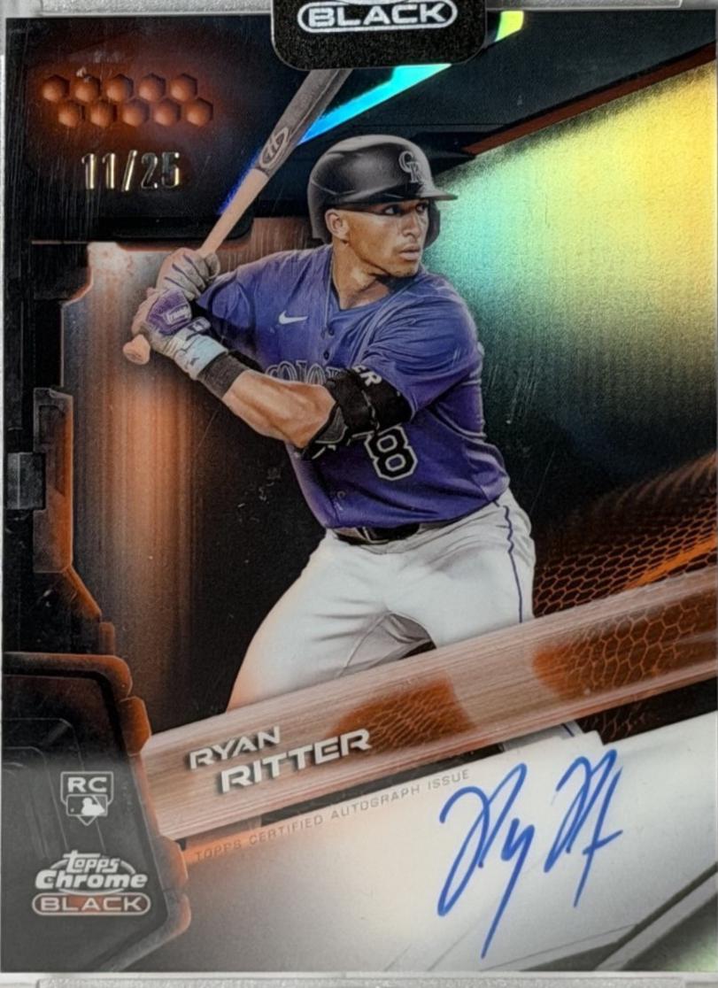 Ryan Ritter [Orange Refractor] #CBA-RRI